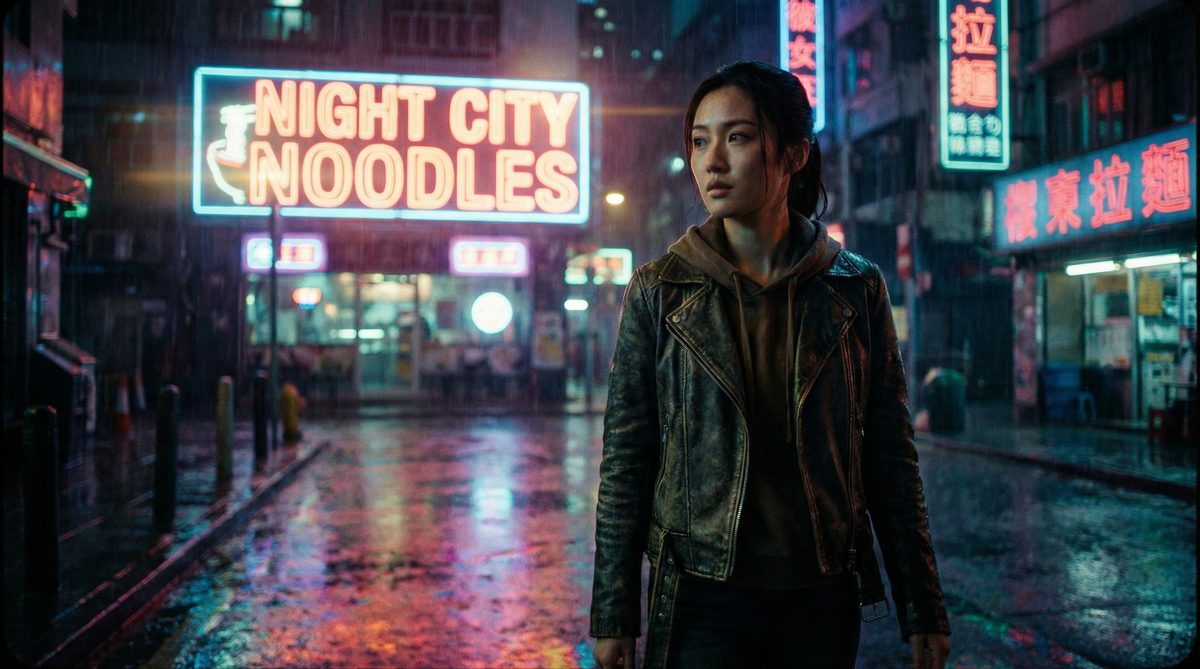 抖漫原创影视短片《霓虹迷途》视频